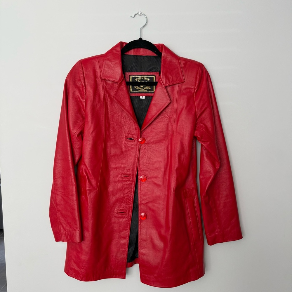 Red Leather Jacket